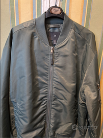 Giacca bomber H&M verde militare
