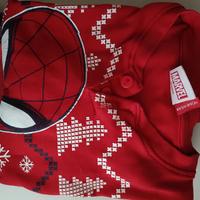 pigiama spider-man bimbo 7 anni