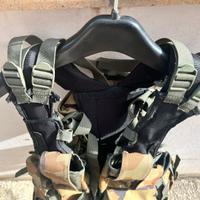 Gilet tattico militare pettorina softair