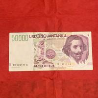 Banconota da 50000 lire