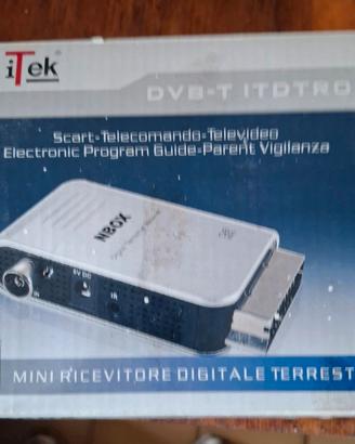 Mini ricevitore  digitale terrestre Nbox dvb  t to