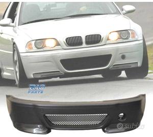 PARAURTI ANTERIORE BMW E46 M3 LOOK CSL SPLITTERS C