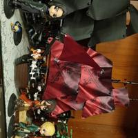 Nave pirata libro con casa e statuette harry potte