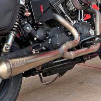 Scarico Supertrapp 2 in 1 per Harley Dyna