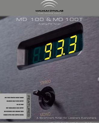Magnum Dynalab MD-100 Analog FM Tuner