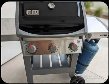 Weber Spirit II S-310 GBS GS4 + Bombola + Telo