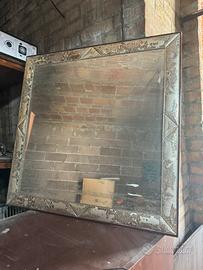 Specchio antico da restaurare cornice in argento