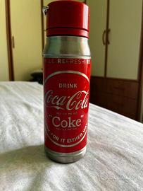 Bottiglia Coca-Cola in acciaio – stile retrò
