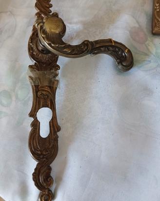 placca in ottone ,chiavistello, maniglia ottone 