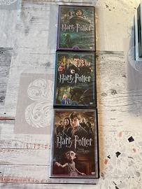 Tre dvd Harry Potter