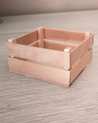 Mini cassettina in legno minimal 