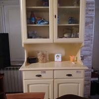 Mobile da cucina vero legno con credenza