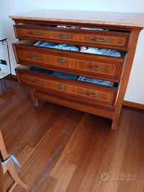 cassettone antico stile Carlo x /  metà 800 