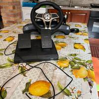 Volante con pedaliera play