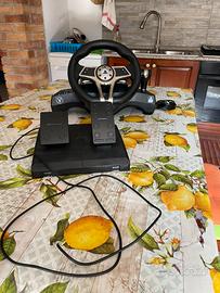 Volante con pedaliera play