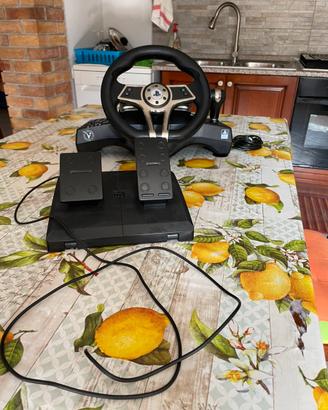Volante con pedaliera play