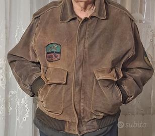 GIUBBOTTO iN CROSTA DI PELLE.