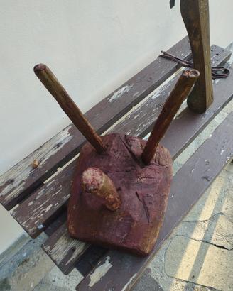 sgabello per mungitura 