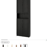 Libreria Billy ikea nera nuova