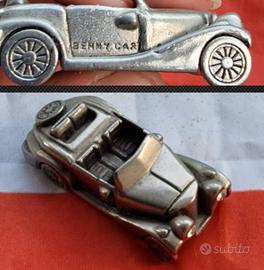 macchinina d'epoca argento sterling,si spedizione 