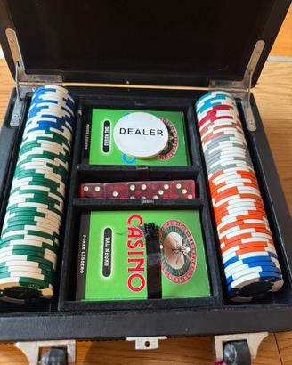 Set 100 Fiches/Chip da Poker - Dal Negro