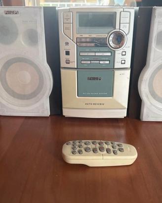 stereo Philips (Mc-200) con telecomando originale