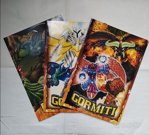Gormiti maxi quaderni vintage