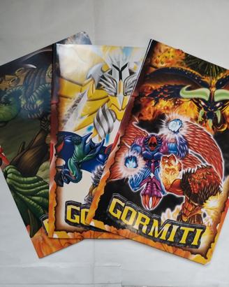 Gormiti maxi quaderni vintage