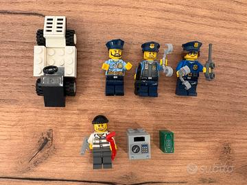 Lego agenti di polizia e un rapinatore
