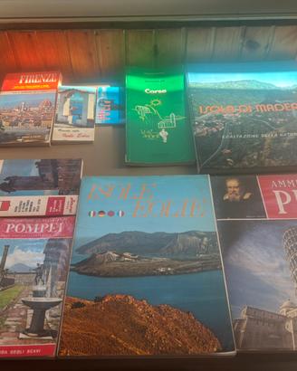 Lotto  10 guide turistiche vintade da collezione