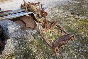 Aratro per trattore d’epoca