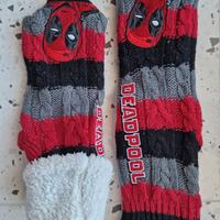 Marvel Calzini Deadpool Uomo Supereroi Antiscivolo