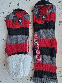 Marvel Calzini Deadpool Uomo Supereroi Antiscivolo