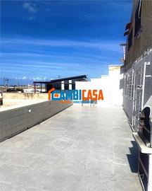 Cinisi - Rifinito trilocale con ampio terrazzo.