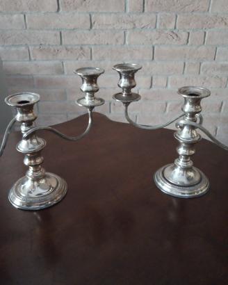 Coppia di candelabri 