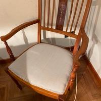 Poltrona inglese fine '800