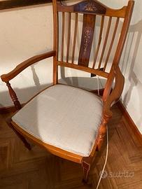 Poltrona inglese fine '800