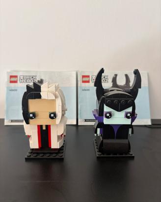 Lego brickheadz disney streghe cattive
