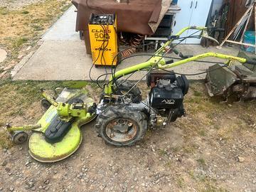 Motocoltivatore grillo diesel con piatto
