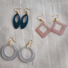 Orecchini in resina 