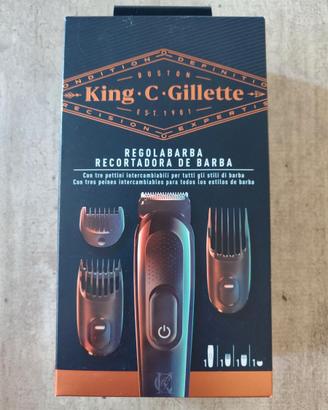 Kit Regolabarba Tagliacapelli King C. Gillette