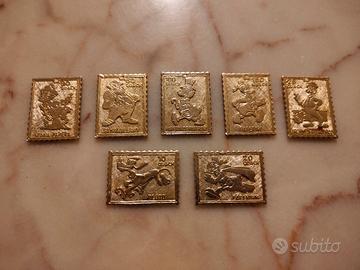 Francobolli metallo topolino operazione Quack