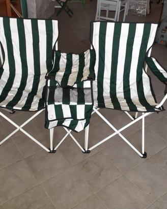 2 posti da giardino/camper