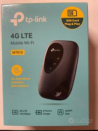 Router portatile wi-fi 4G/LTE con sim card