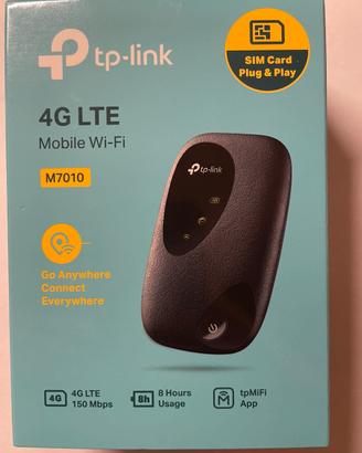 Router portatile wi-fi 4G/LTE con sim card