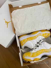 Air Jordan 11 Retro Low Yellow Snakeskin