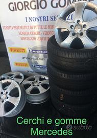 Cerchi e gomme Mercedes