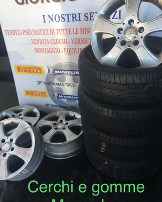 Cerchi e gomme Mercedes