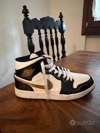 Jordan Mid Metalic Gold