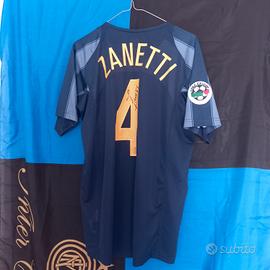 Inter Zanetti 2006 Autografata Original dell'epoca